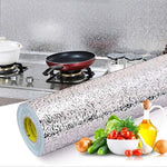 Load image into Gallery viewer, Film autocollant aluminium anti-graisse – Cuisine propre &amp; moderne
