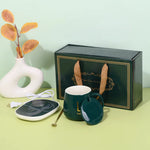 Load image into Gallery viewer, ThermoCup Élégance™ – Tasse Chauffante Automatique 55°C
