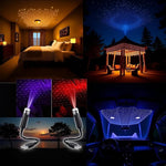 Load image into Gallery viewer, StarGlow™ – Lumière Étoilée USB ✨ Transformez chaque trajet en une ambiance magique et inoubliable.
