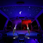 Load image into Gallery viewer, StarGlow™ – Lumière Étoilée USB ✨ Transformez chaque trajet en une ambiance magique et inoubliable.
